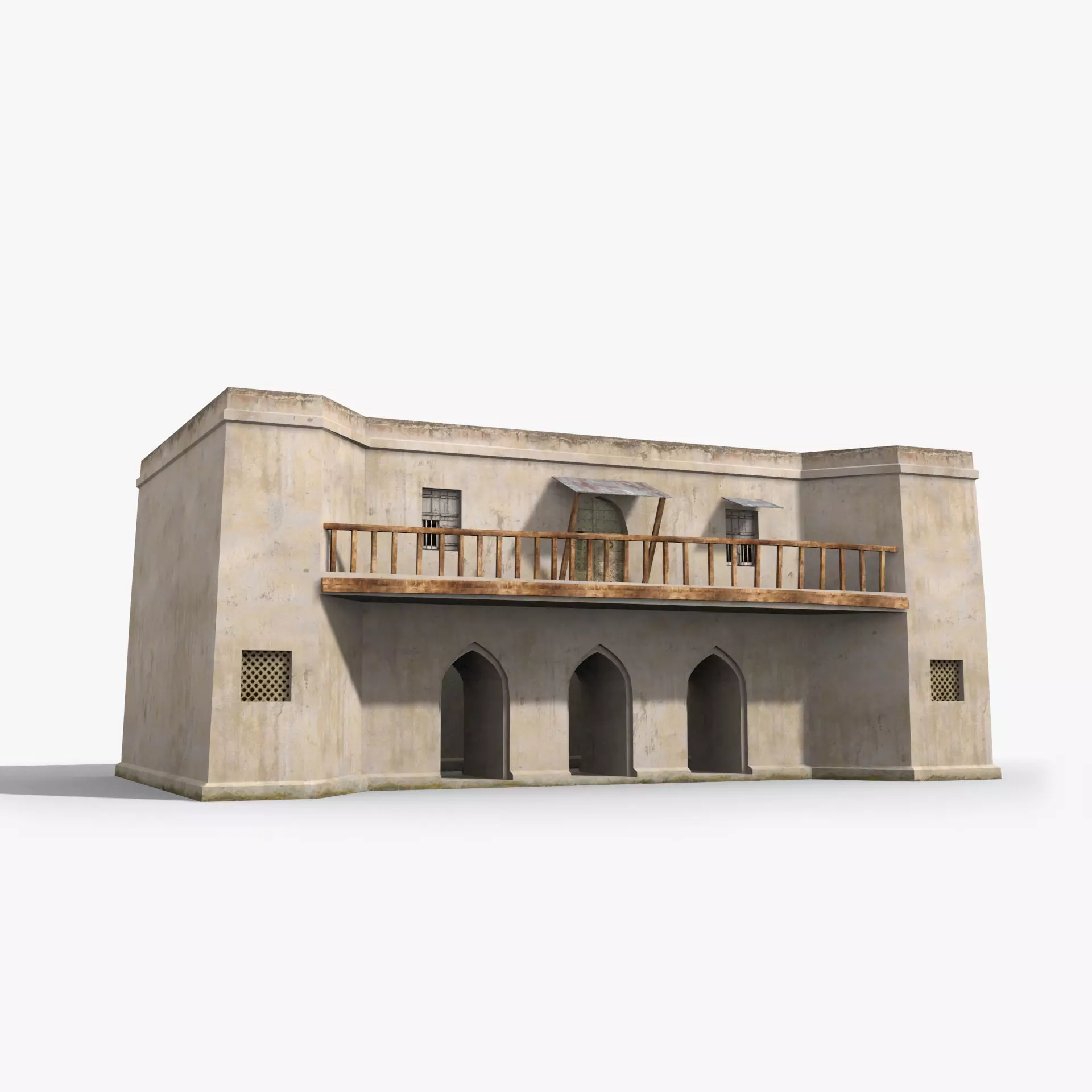 Arab xx20 Low-poly 3D model_0