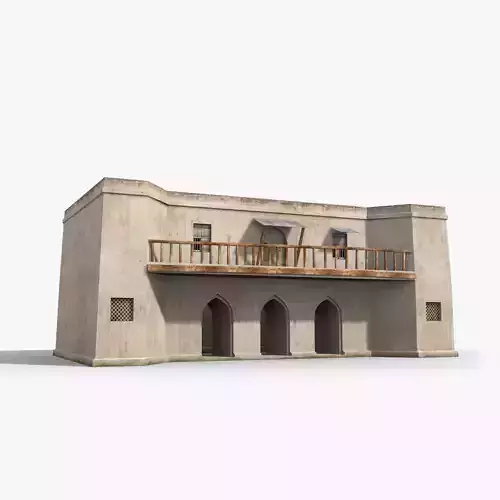 Arab xx20 Low-poly 3D model
