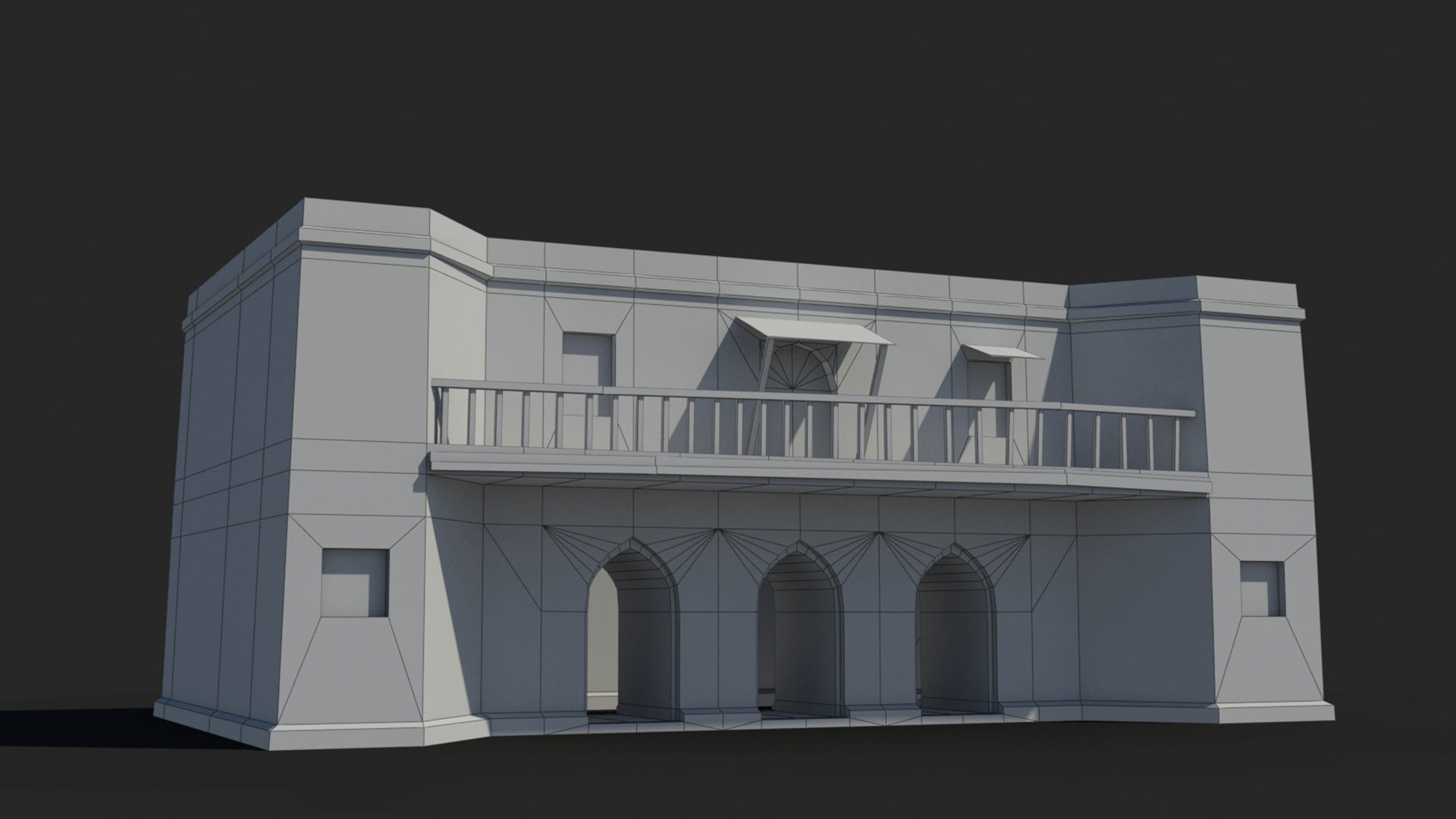 Arab xx20 Low-poly 3D model_5