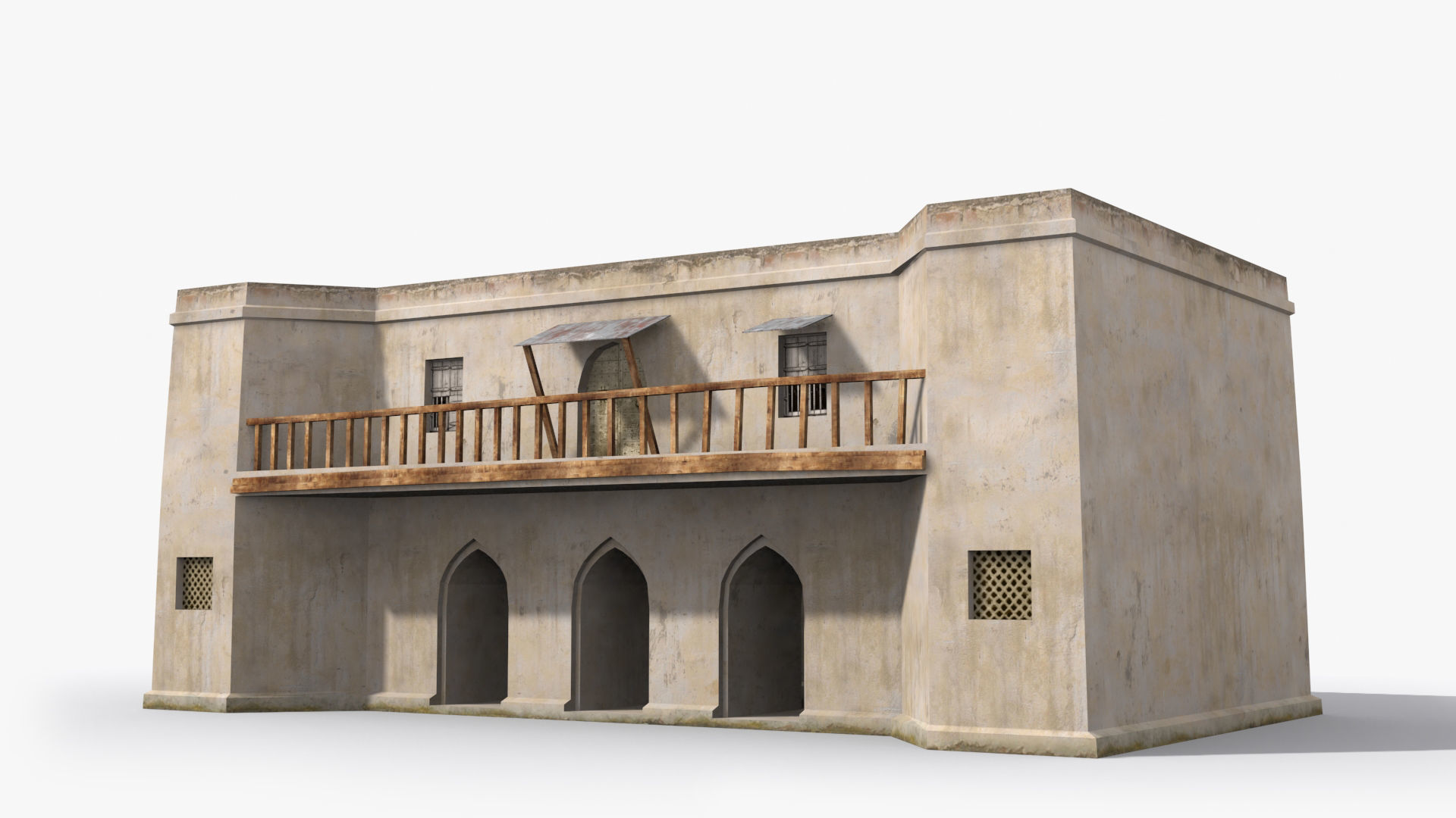 Arab xx20 Low-poly 3D model_2