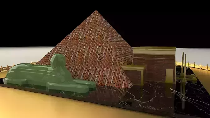 Egyptian Pyramid  3D model