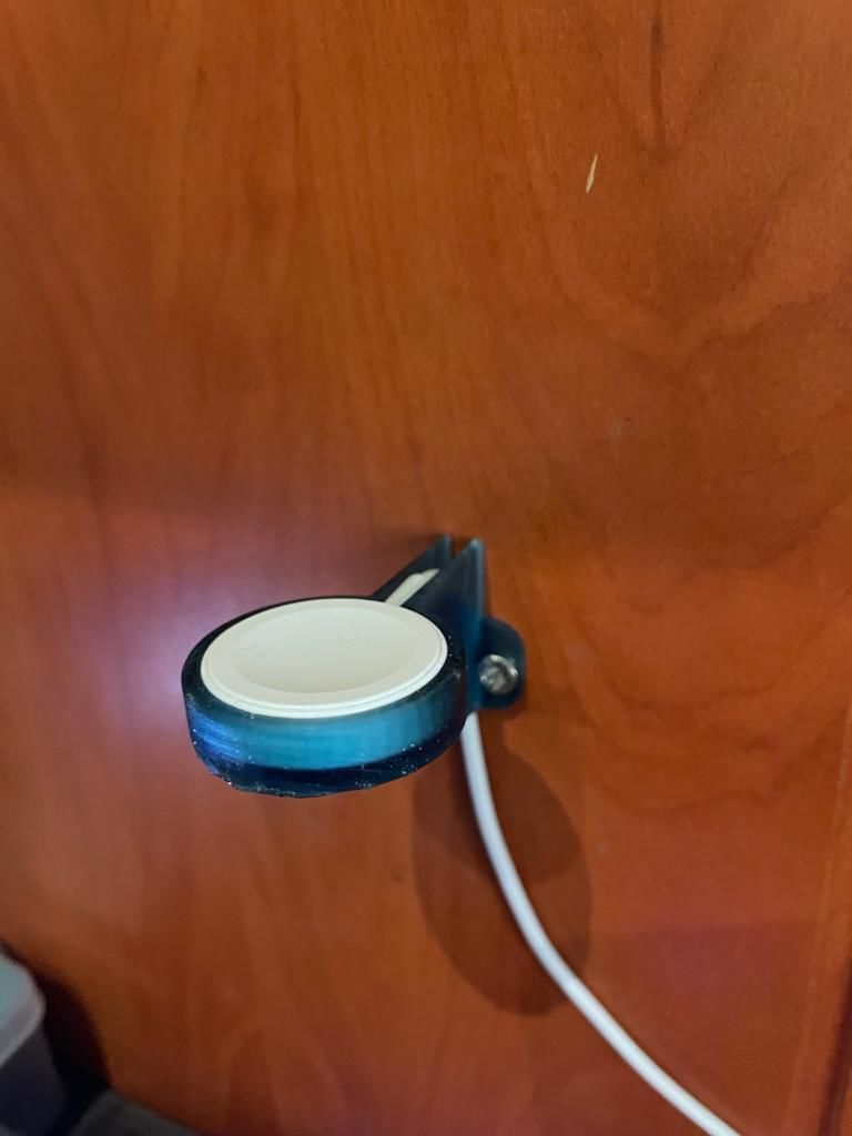 Apple Watch wall holder 3D print model_1