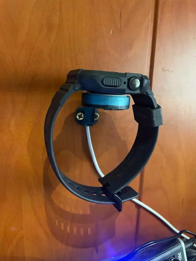 Apple Watch wall holder 3D print model_0