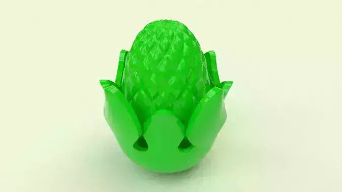 Pine cone decoration 3D print model