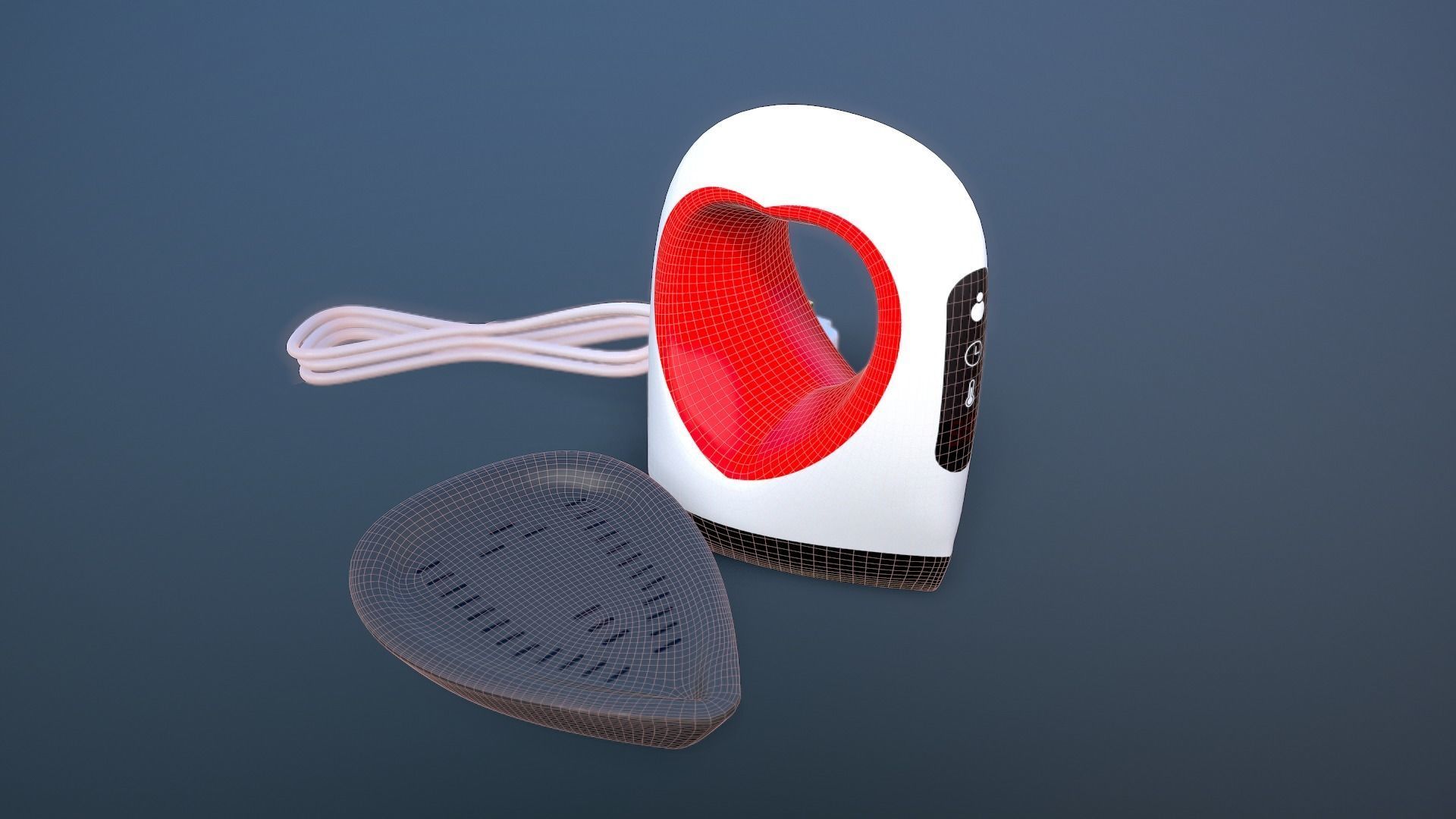 Heat Press Mini Low-poly 3D model_23