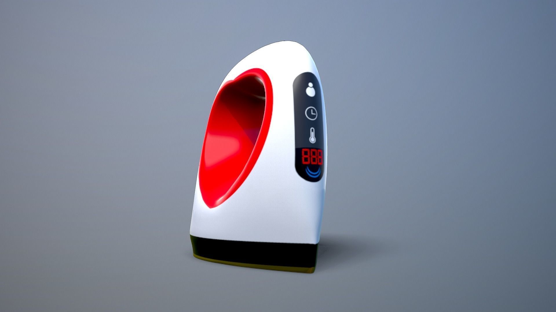 Heat Press Mini Low-poly 3D model_16