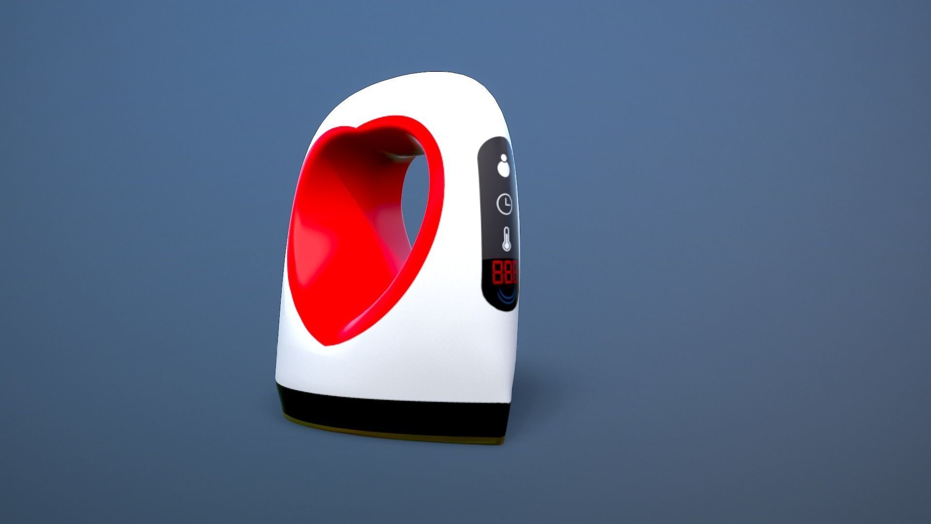 Heat Press Mini Low-poly 3D model_12