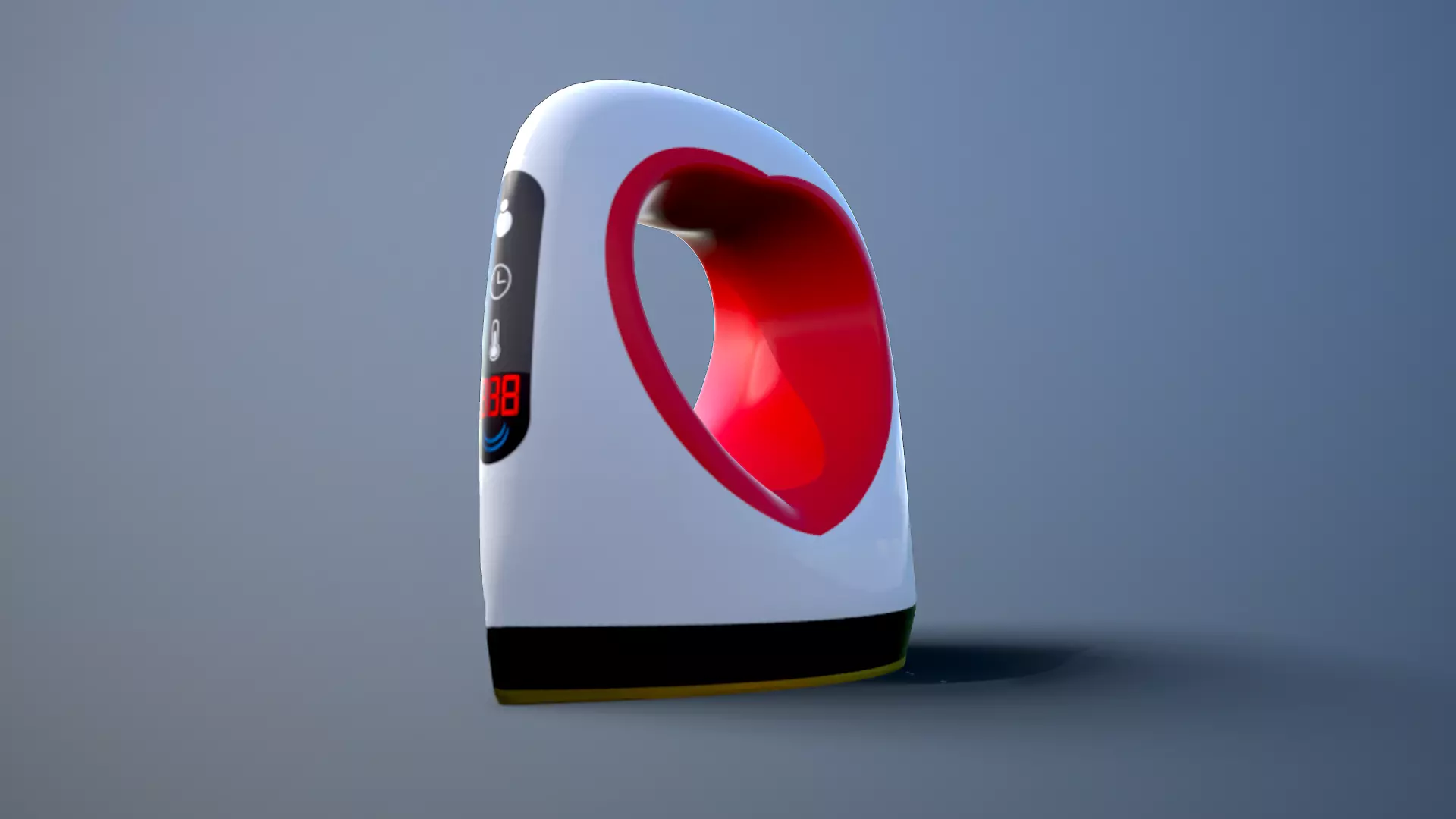 Heat Press Mini Low-poly 3D model_0