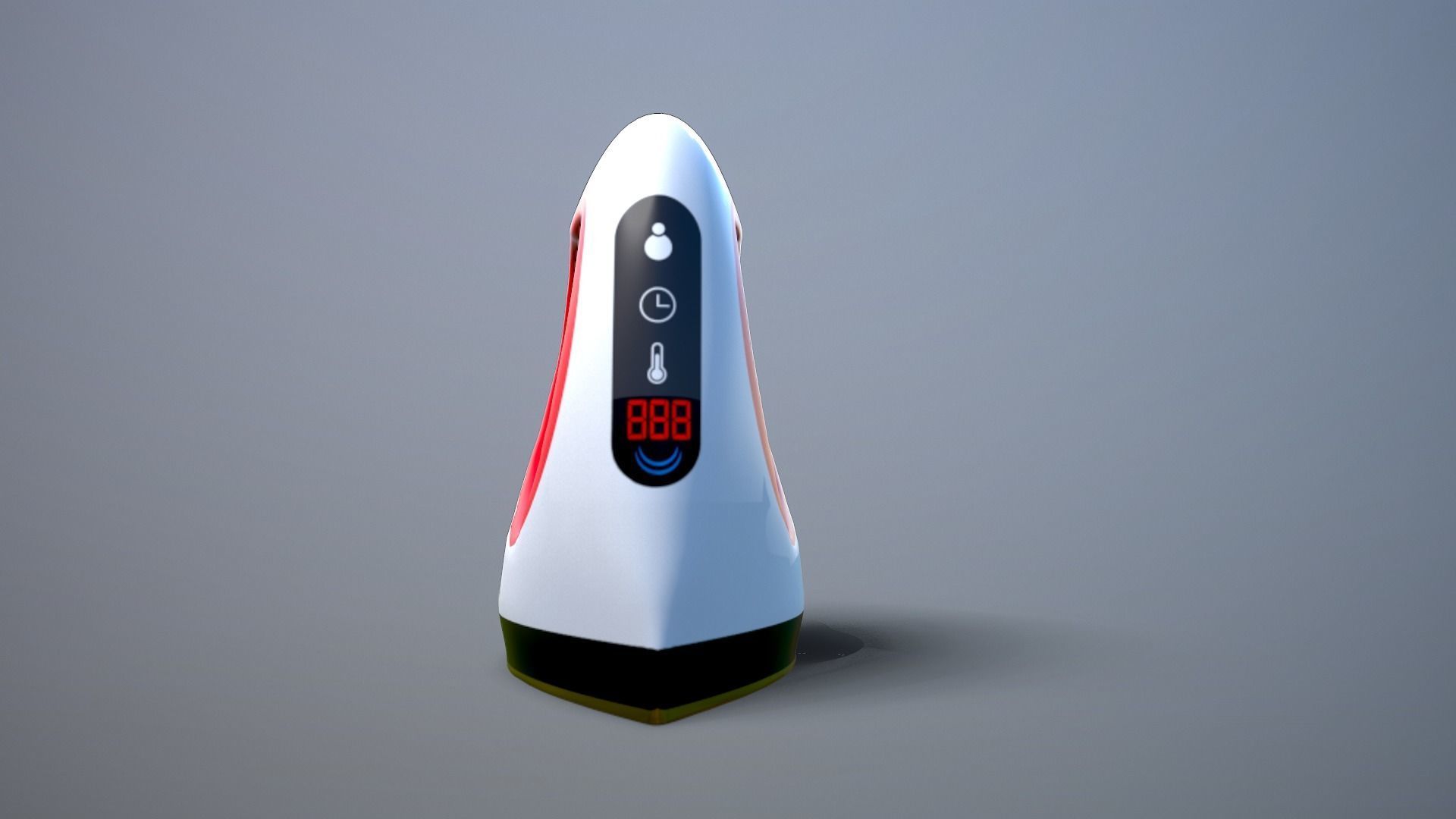 Heat Press Mini Low-poly 3D model_19