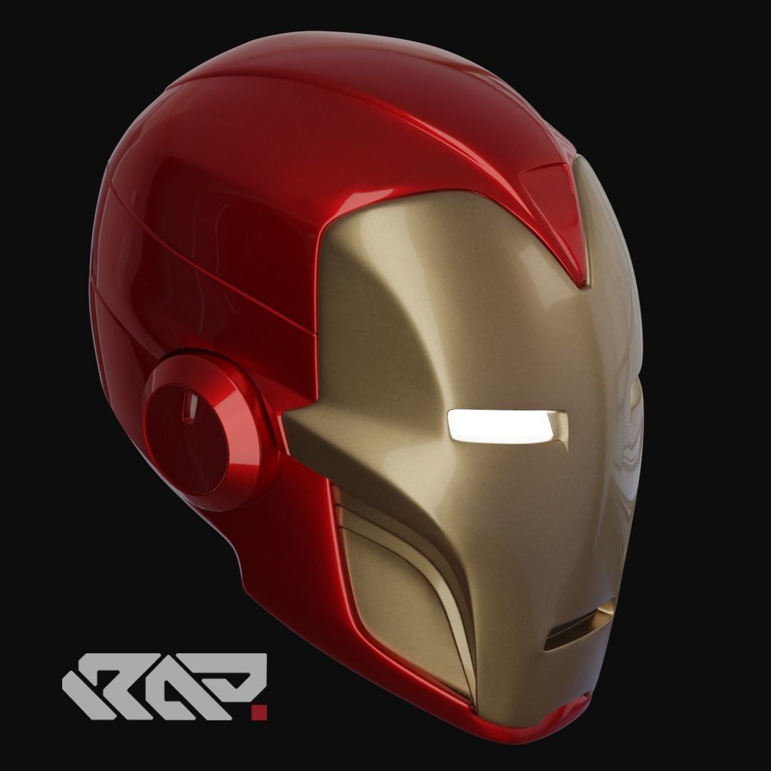 CLASSIC IRON MAN THE INVINCIBLE 3D print model_2