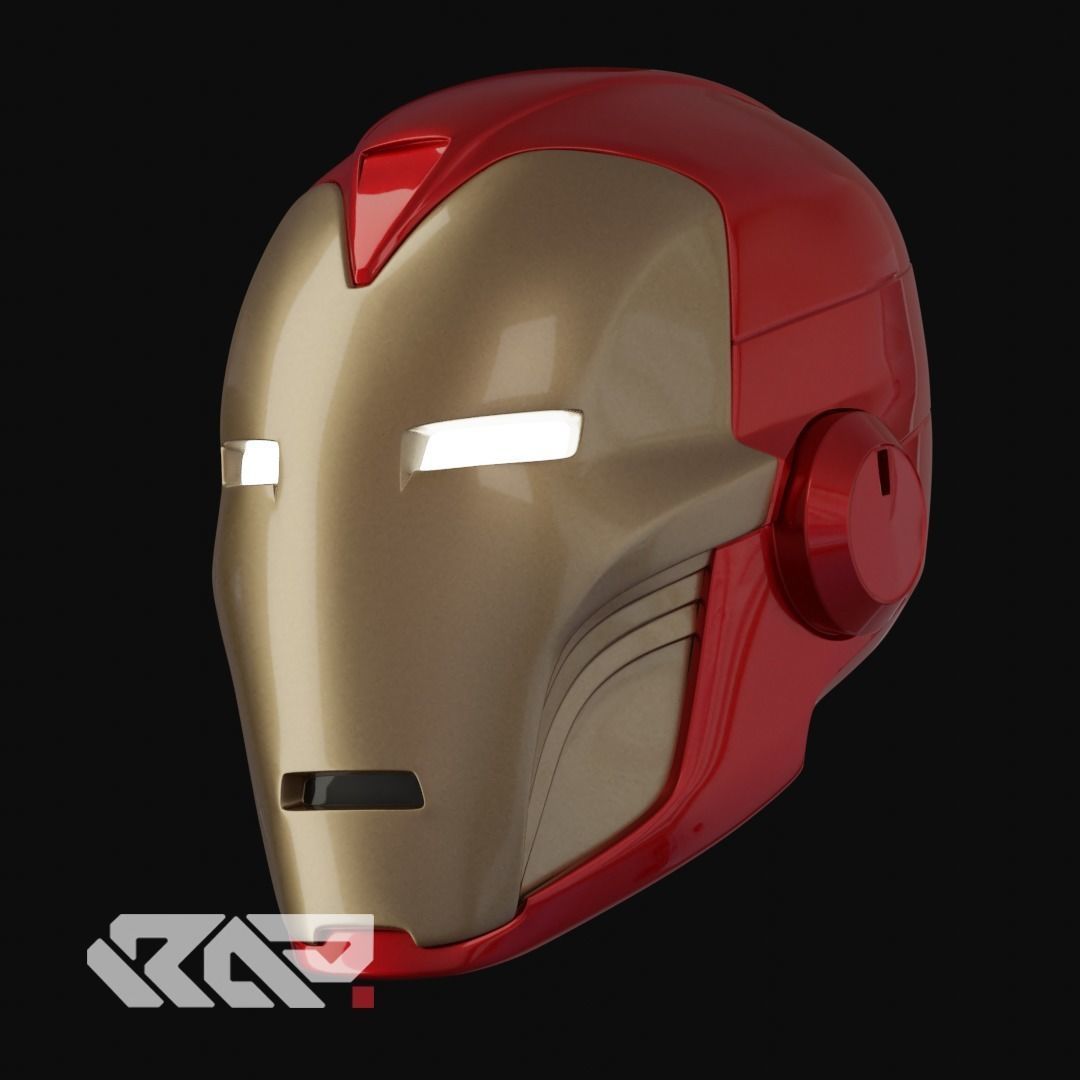CLASSIC IRON MAN THE INVINCIBLE 3D print model_1