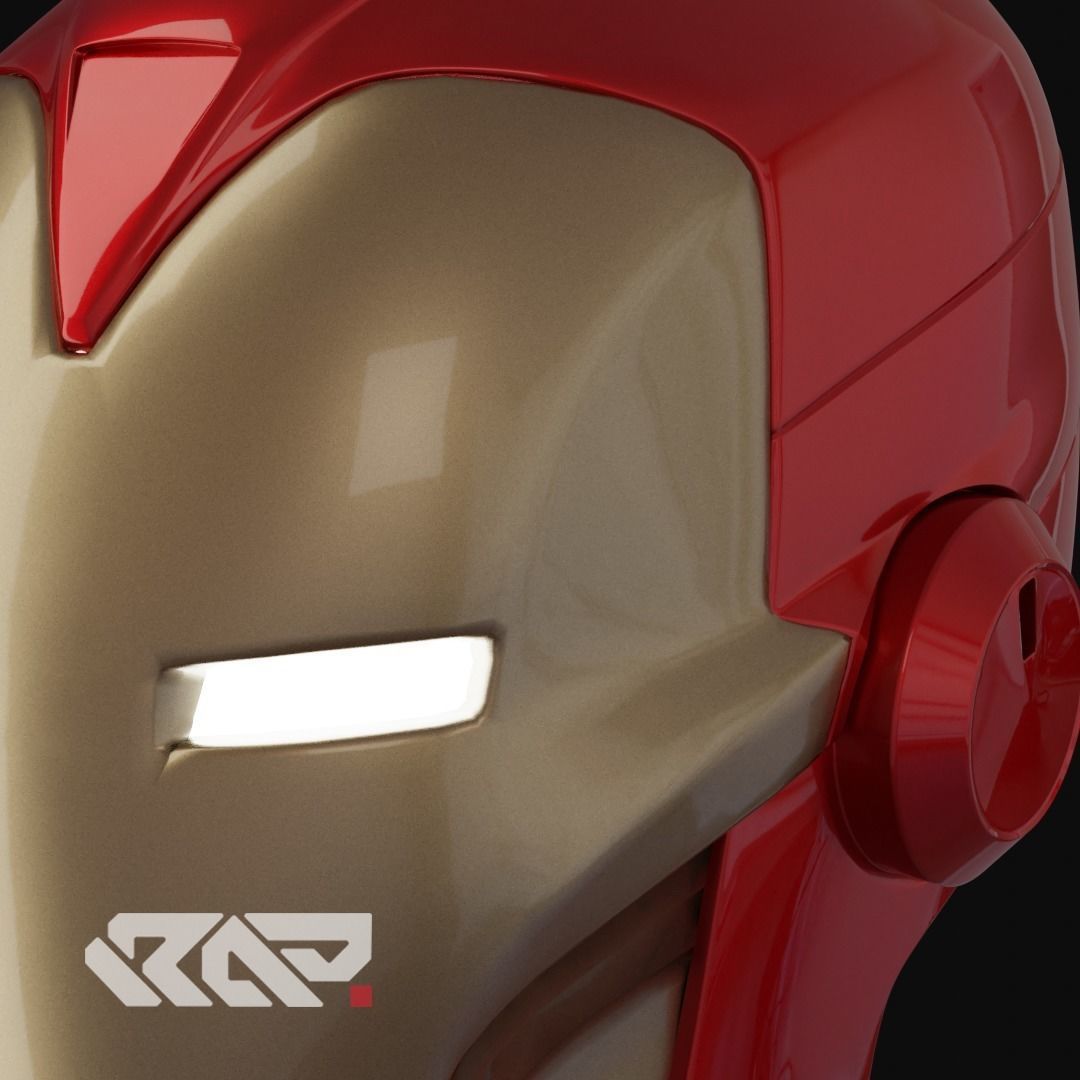 CLASSIC IRON MAN THE INVINCIBLE 3D print model_4
