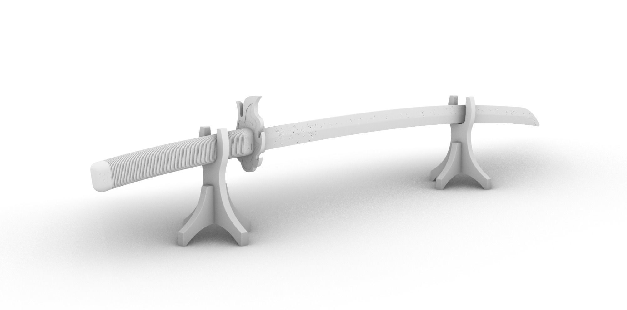 Kyojuro Rengoku Nichirin 3D print model_4