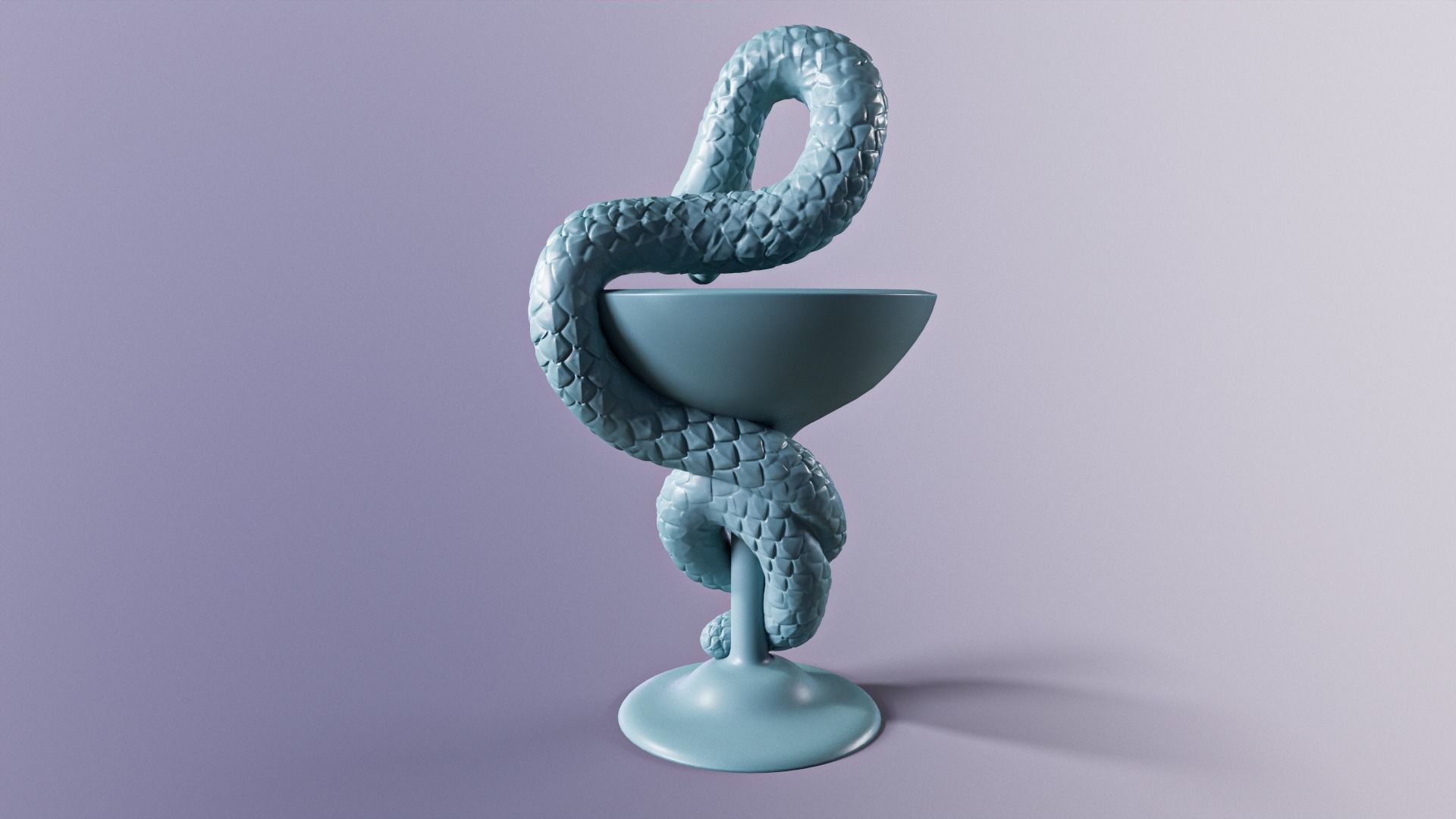 Pharmacy Symbol  3D print model_1