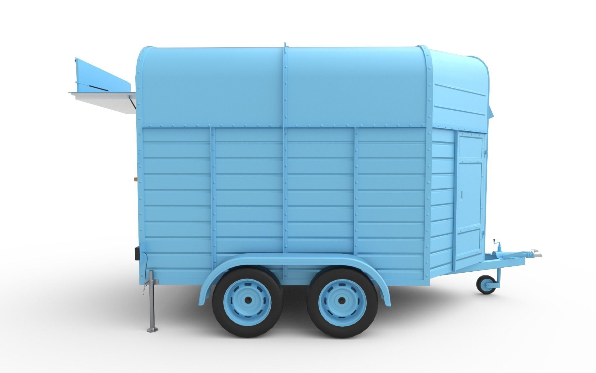 Food Stall 3D model_5