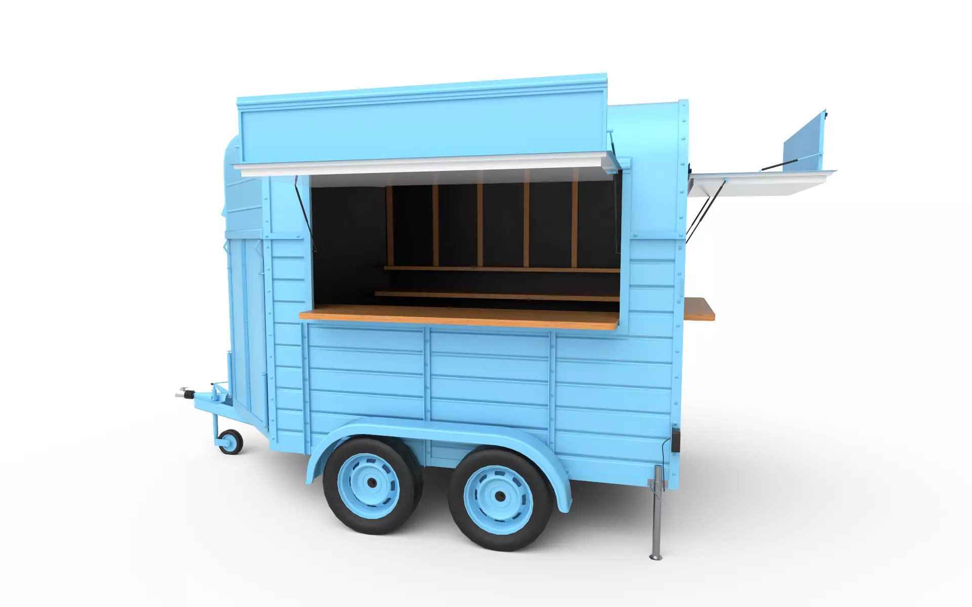 Food Stall 3D model_0