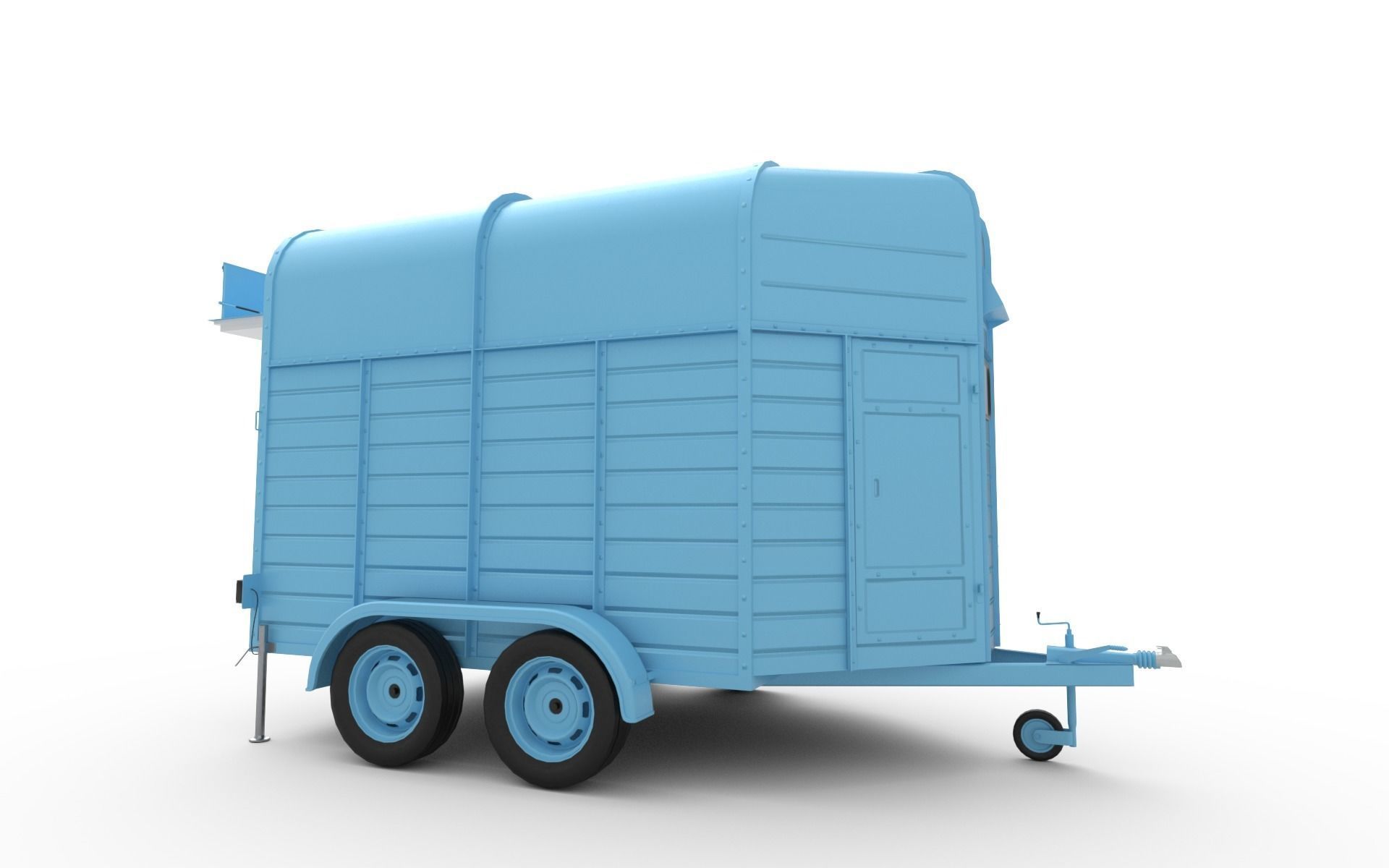 Food Stall 3D model_4