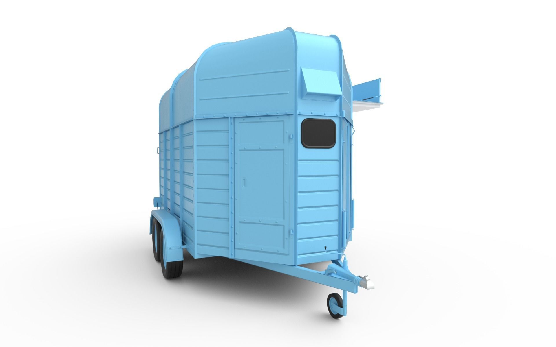 Food Stall 3D model_3