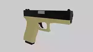 low poly gun FREE BULLET ANIMATIOn