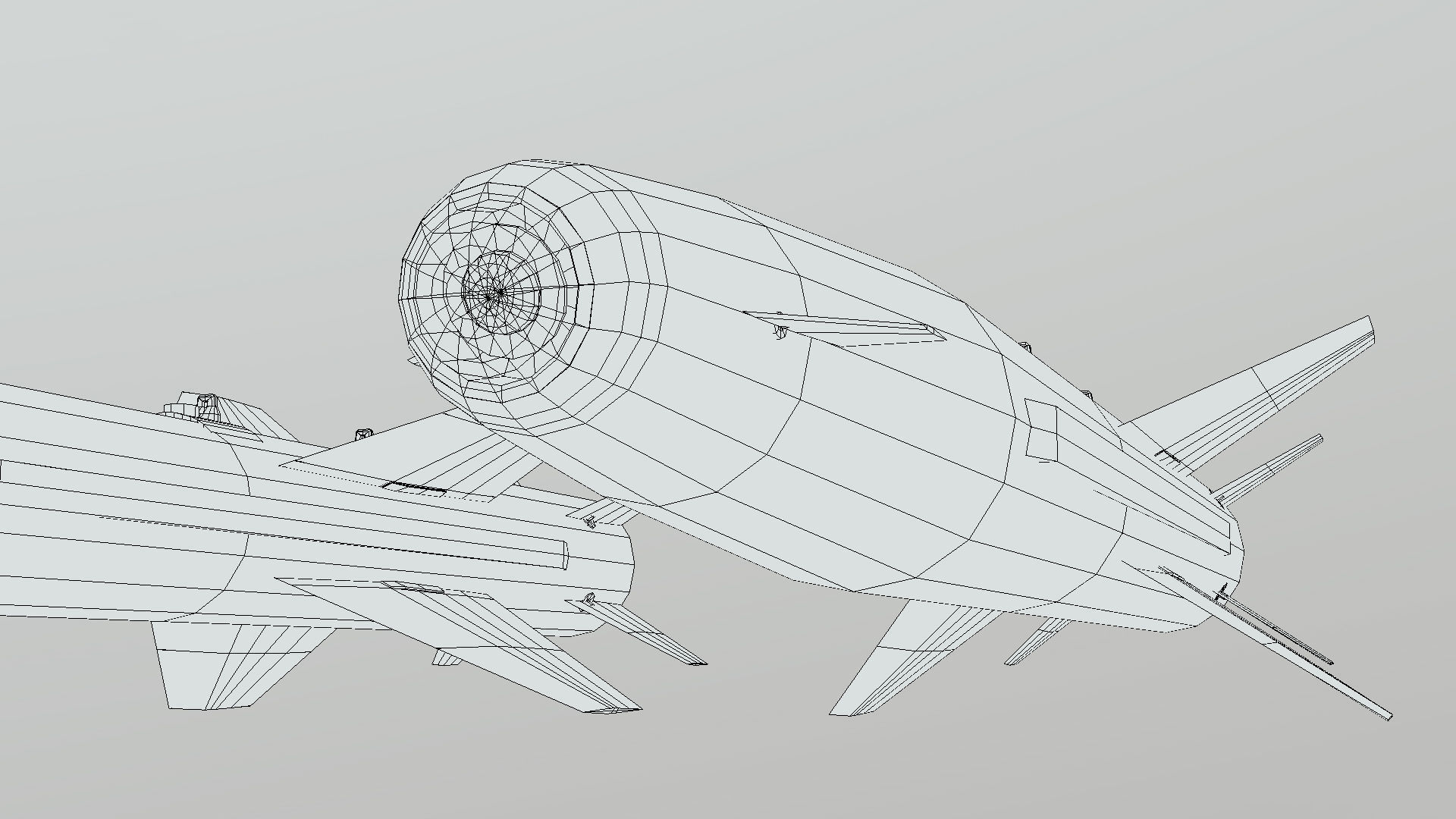 AGM-142 Popeye 1 - 2 Low-poly 3D model_20