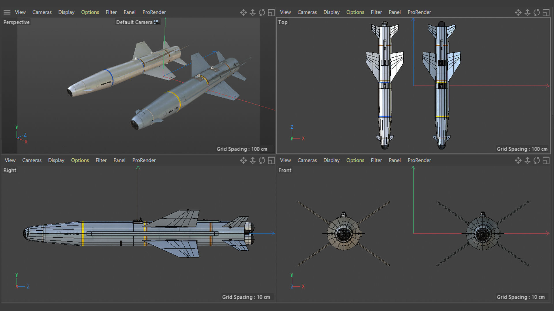 AGM-142 Popeye 1 - 2 Low-poly 3D model_21