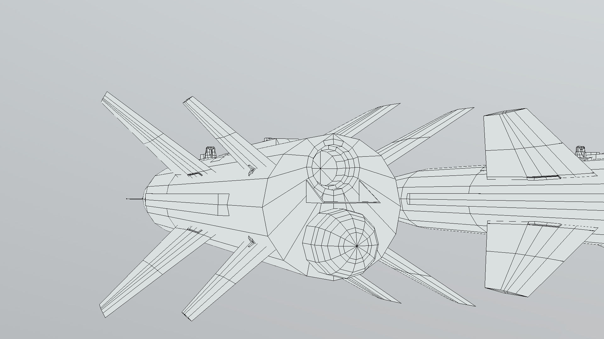 AGM-142 Popeye 1 - 2 Low-poly 3D model_19