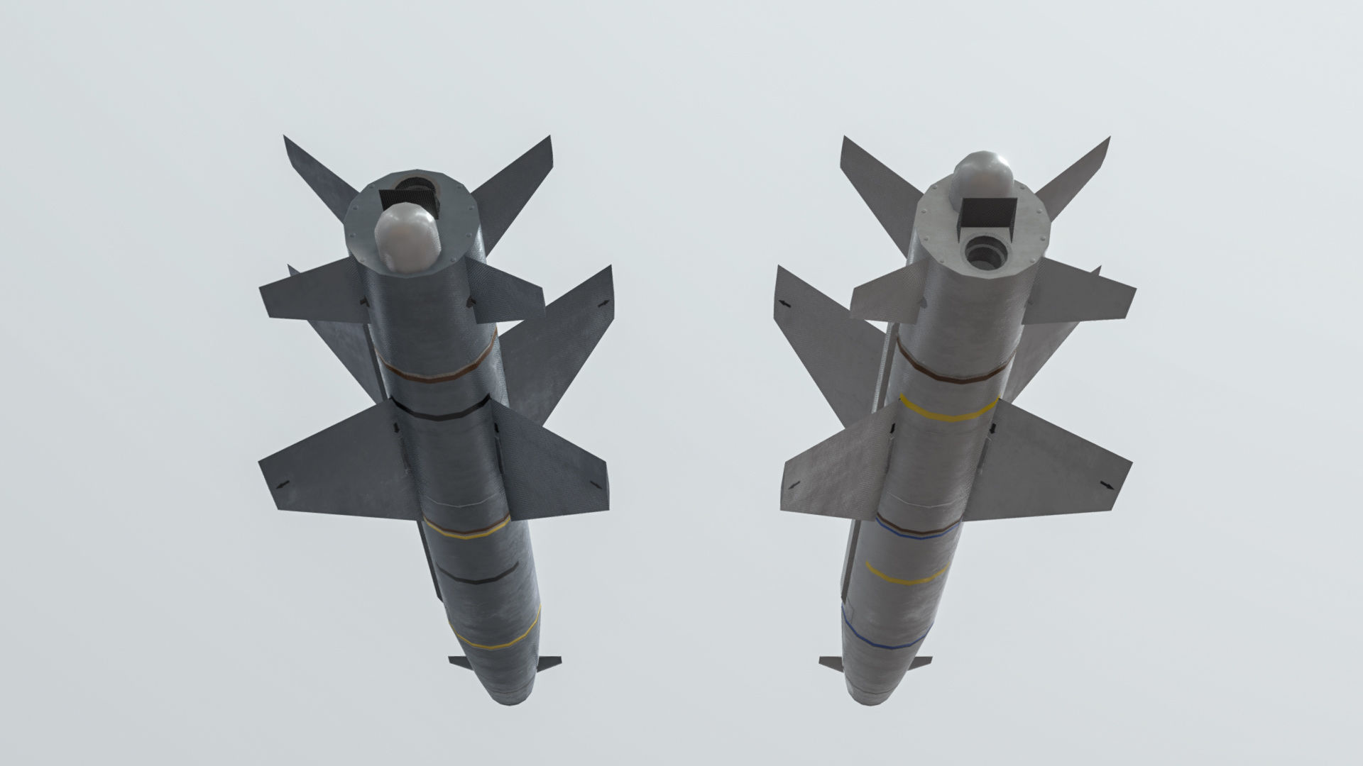 AGM-142 Popeye 1 - 2 Low-poly 3D model_9