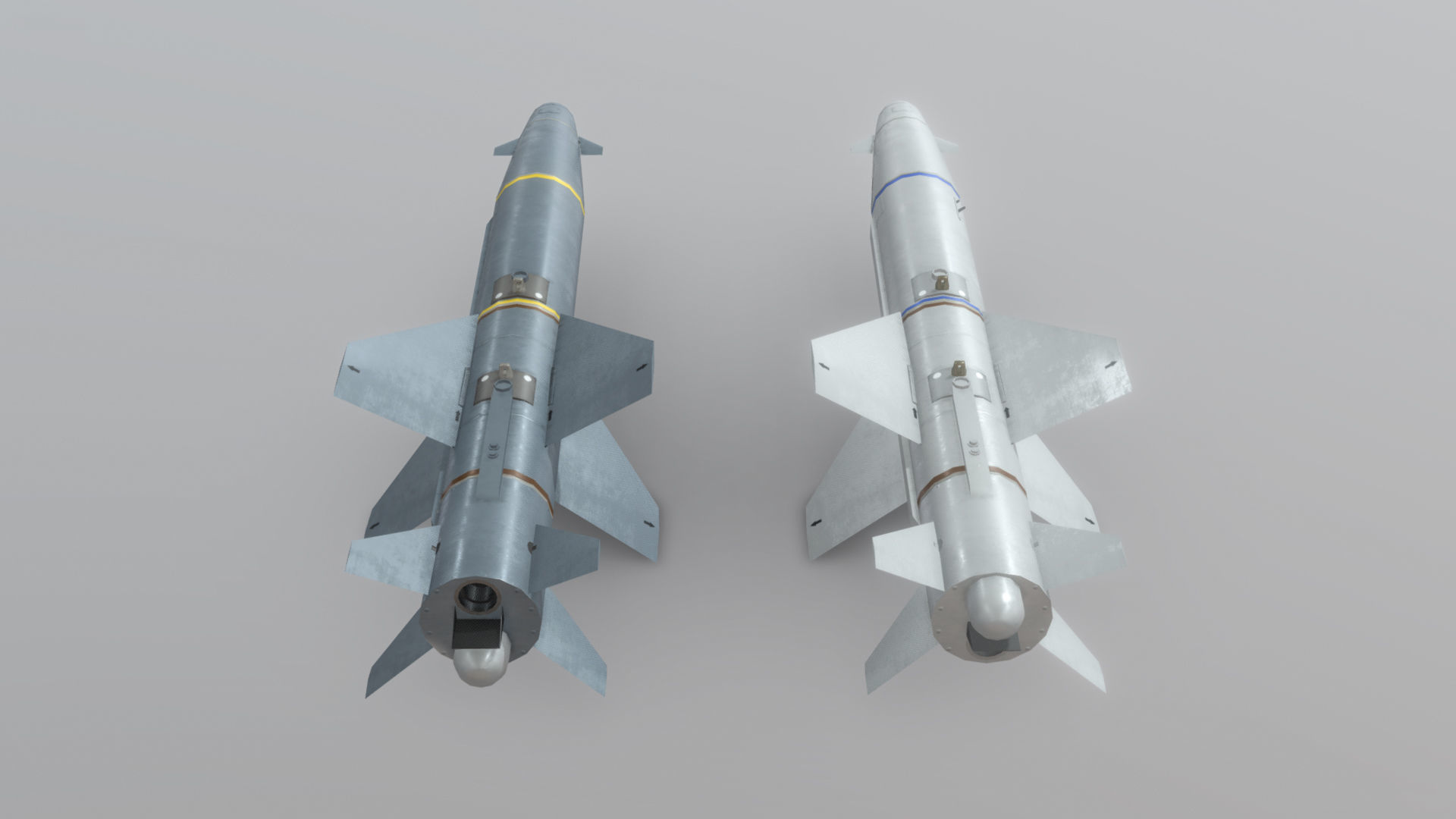 AGM-142 Popeye 1 - 2 Low-poly 3D model_3