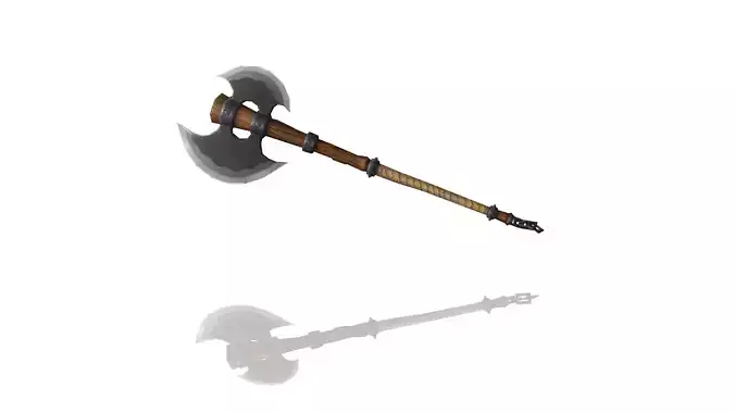 Essential Axe Low-poly 3D model