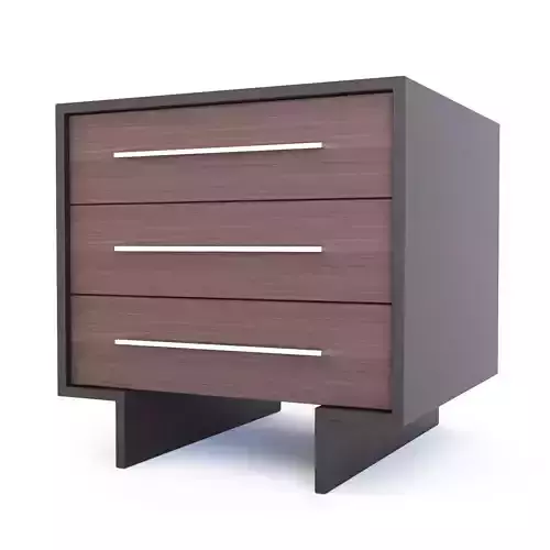 Natalia  Nightstand Low-poly 3D model