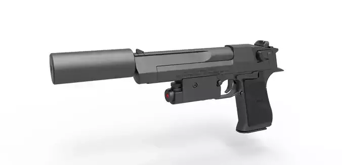 Desert Eagle pistol from the movie Universal Soldier 1992