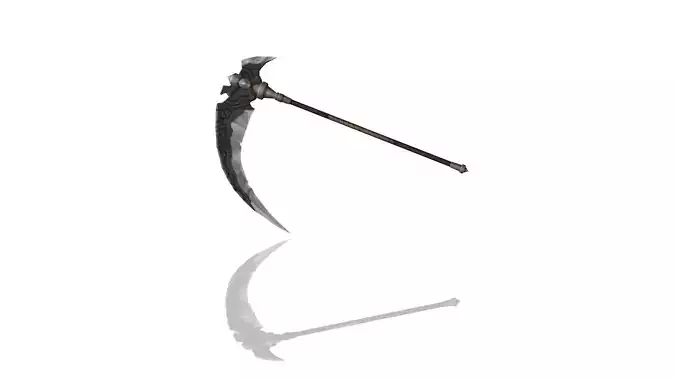 Essential Scythe Low-poly 3D model