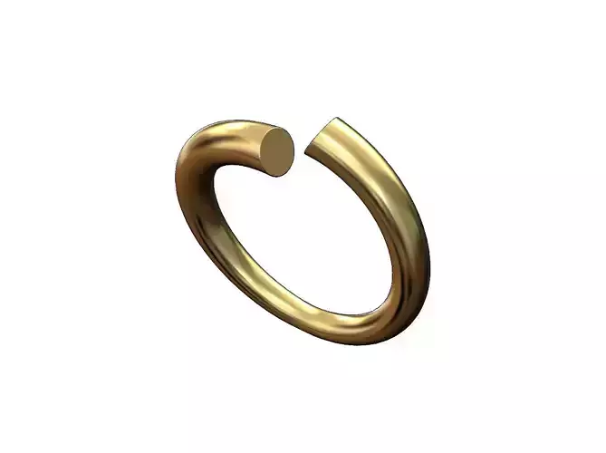 Solid twisted conical wire fashion band US size 5to10