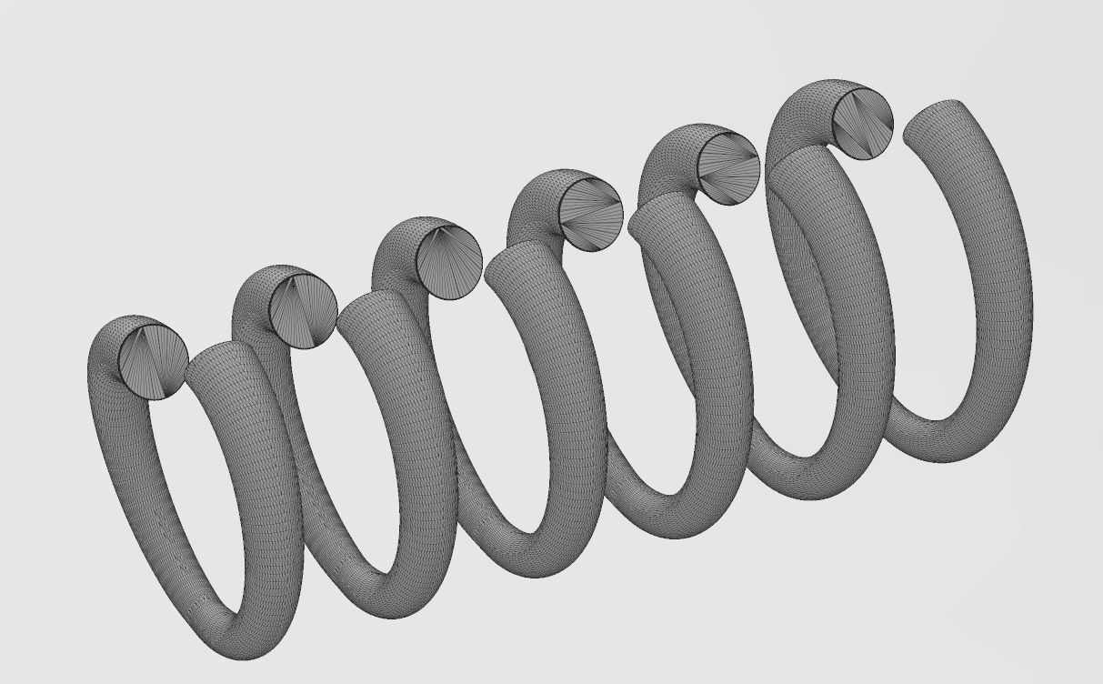 Solid twisted conical wire fashion band US size 5to10 3D print model_12