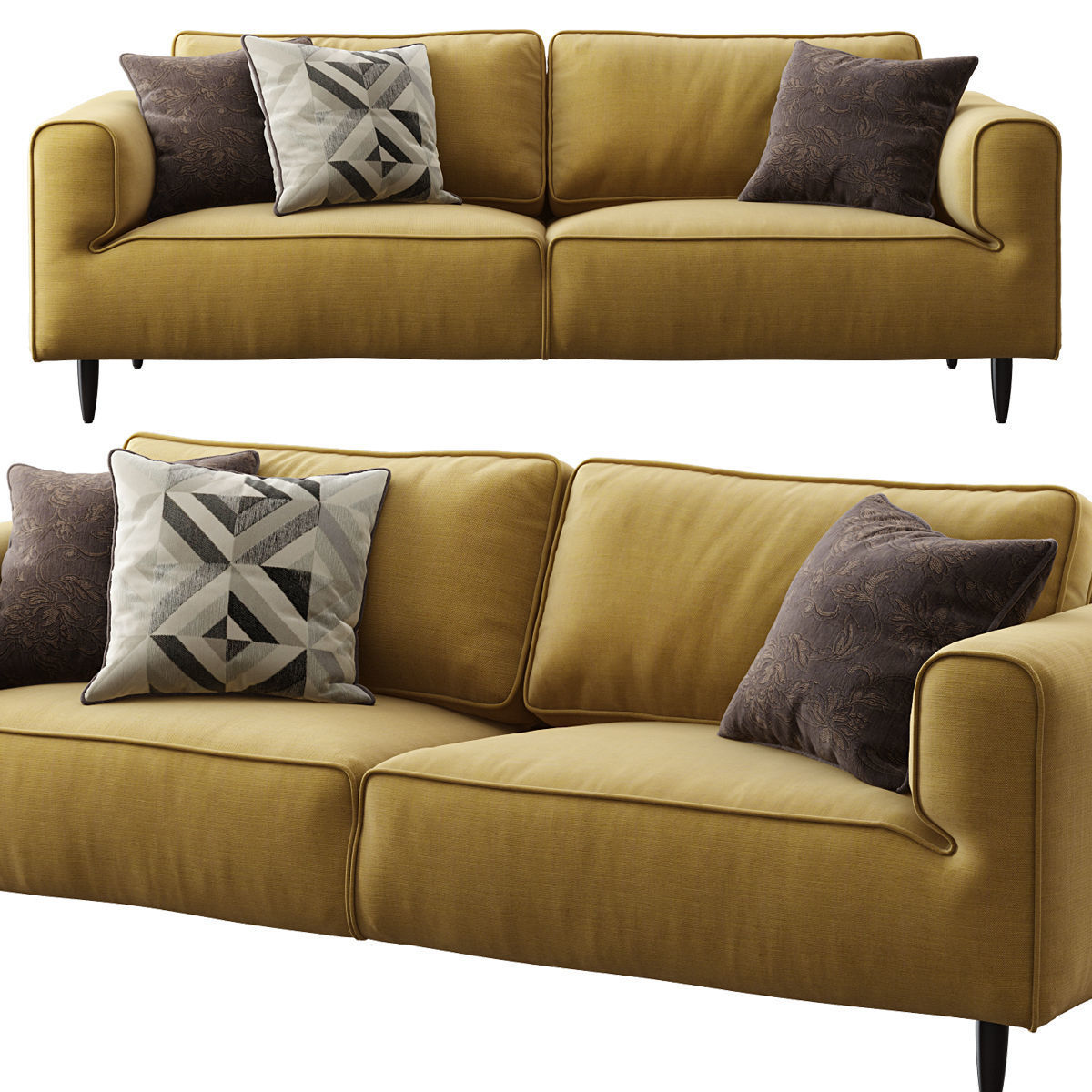 BoConcept Arco Sofa 3D model_1