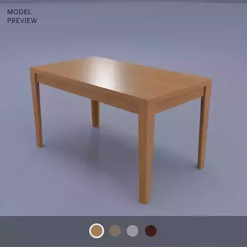 Wooden table