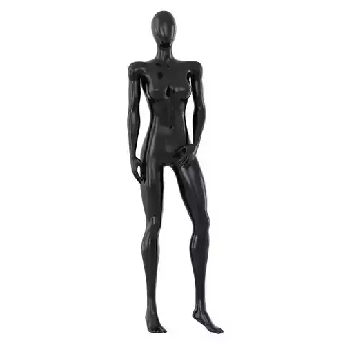 Female faceless plastic mannequin 96