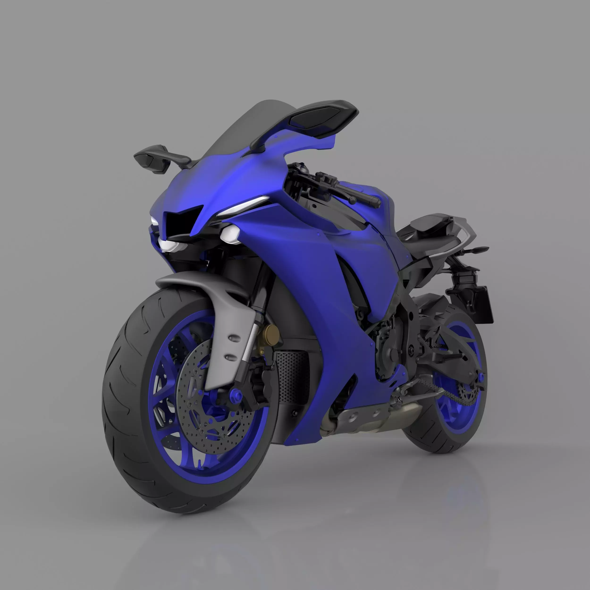 Yamaha YZF R1 2020 3D Model Ready to Print STL File 3D print model