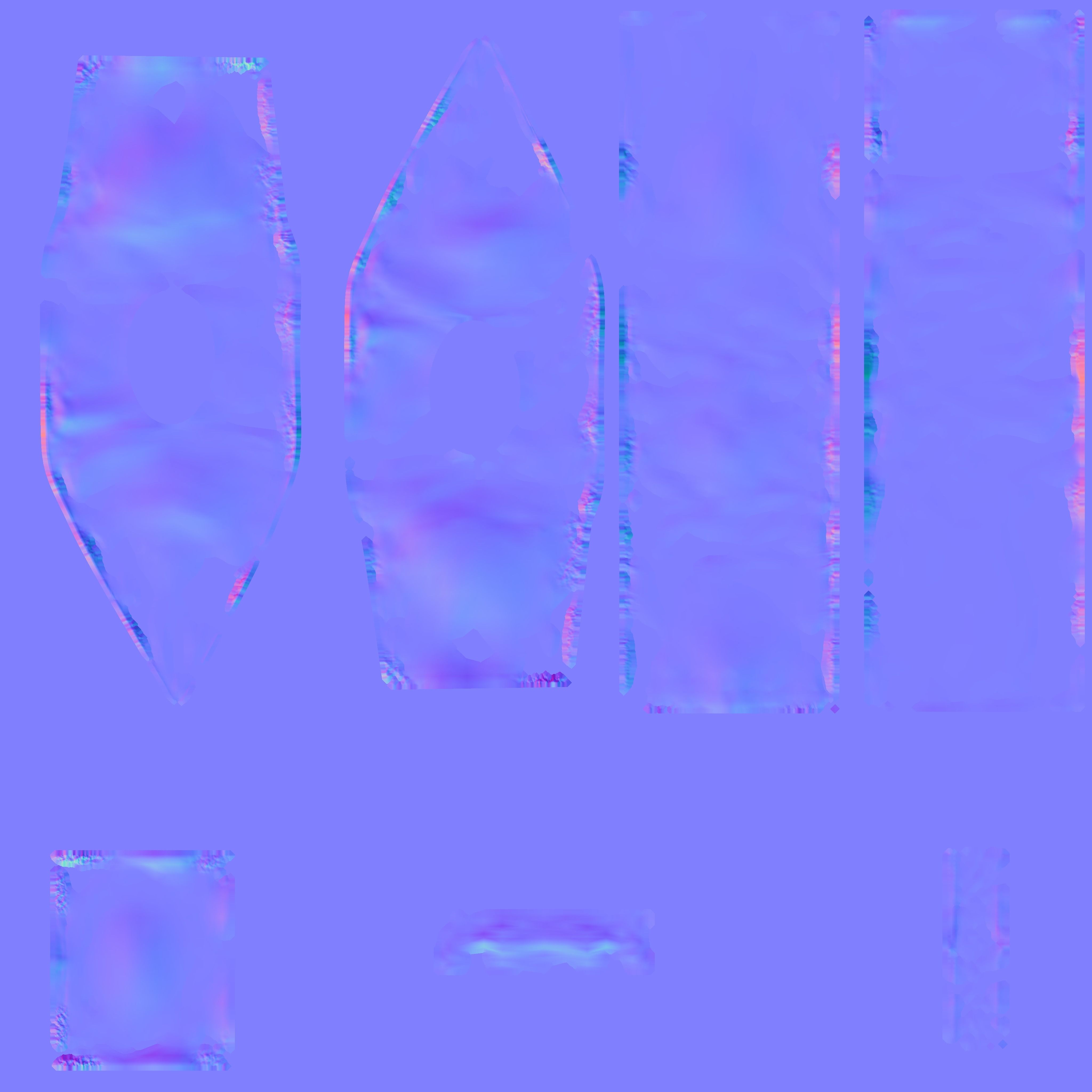 Blacksmith anvil with hammer in low-poly 3D model_12