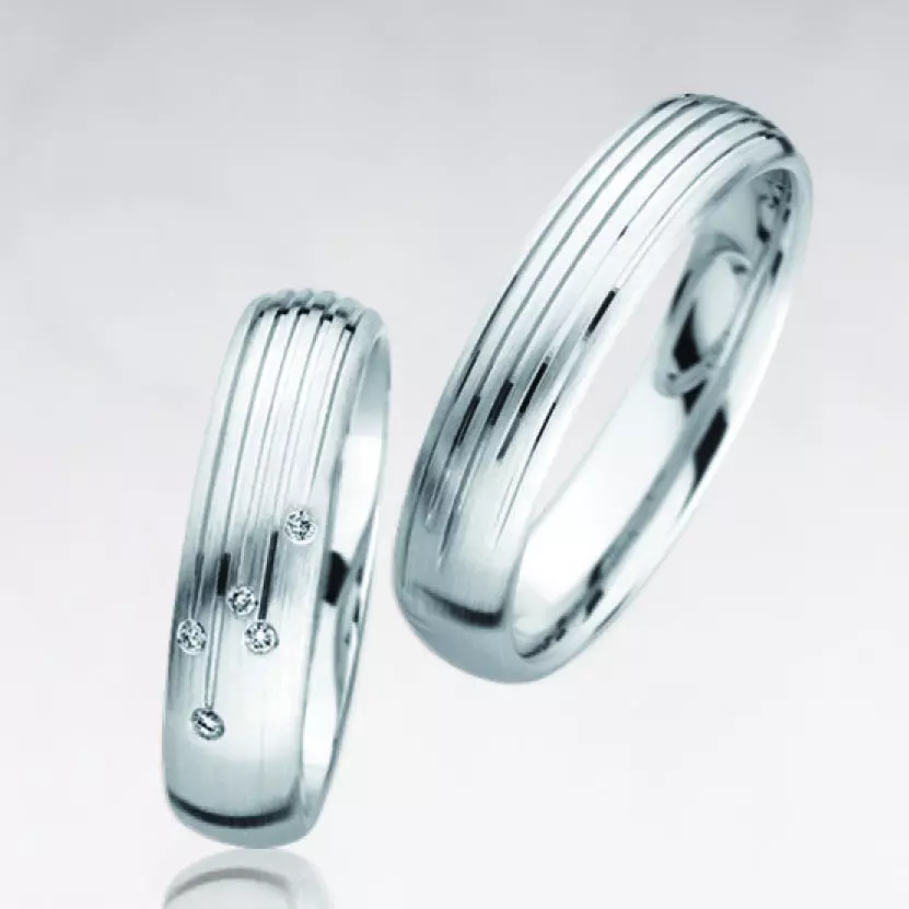 Wedding rings 125 3D print model