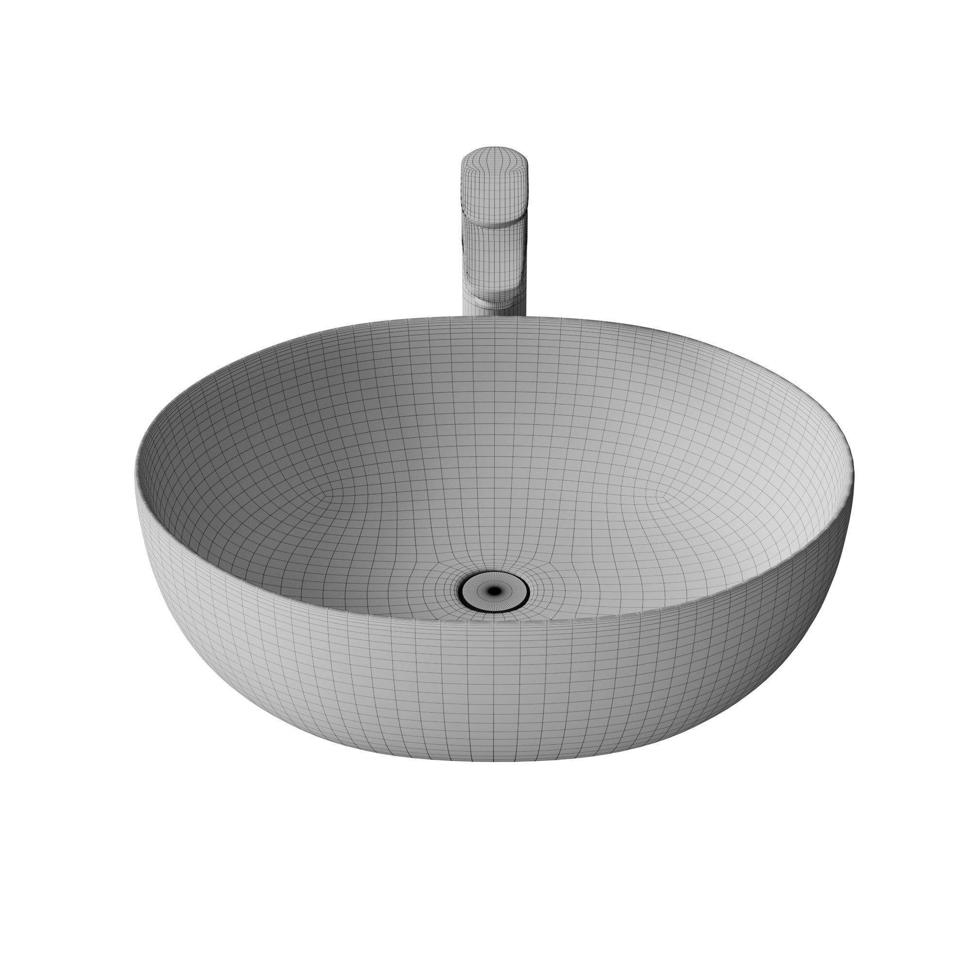 Sink SantiLine SL-1104 3D model_1