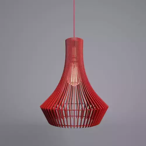 Modern Red lamp