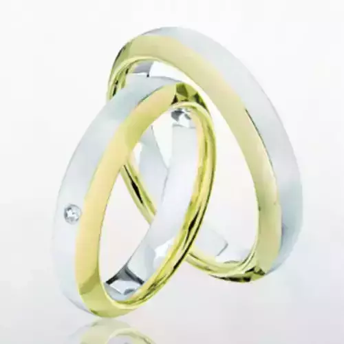 Wedding rings 135 3D print model