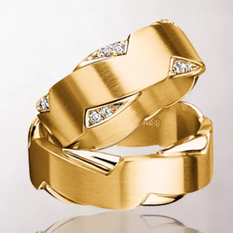 Wedding rings 144 3D print model