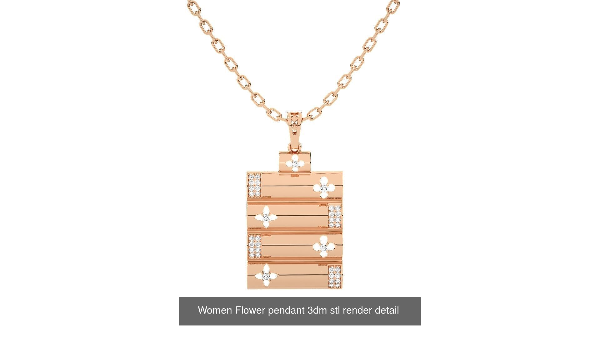 73 Women Italian Pendant 3dm stl renders Bulk Collection _43