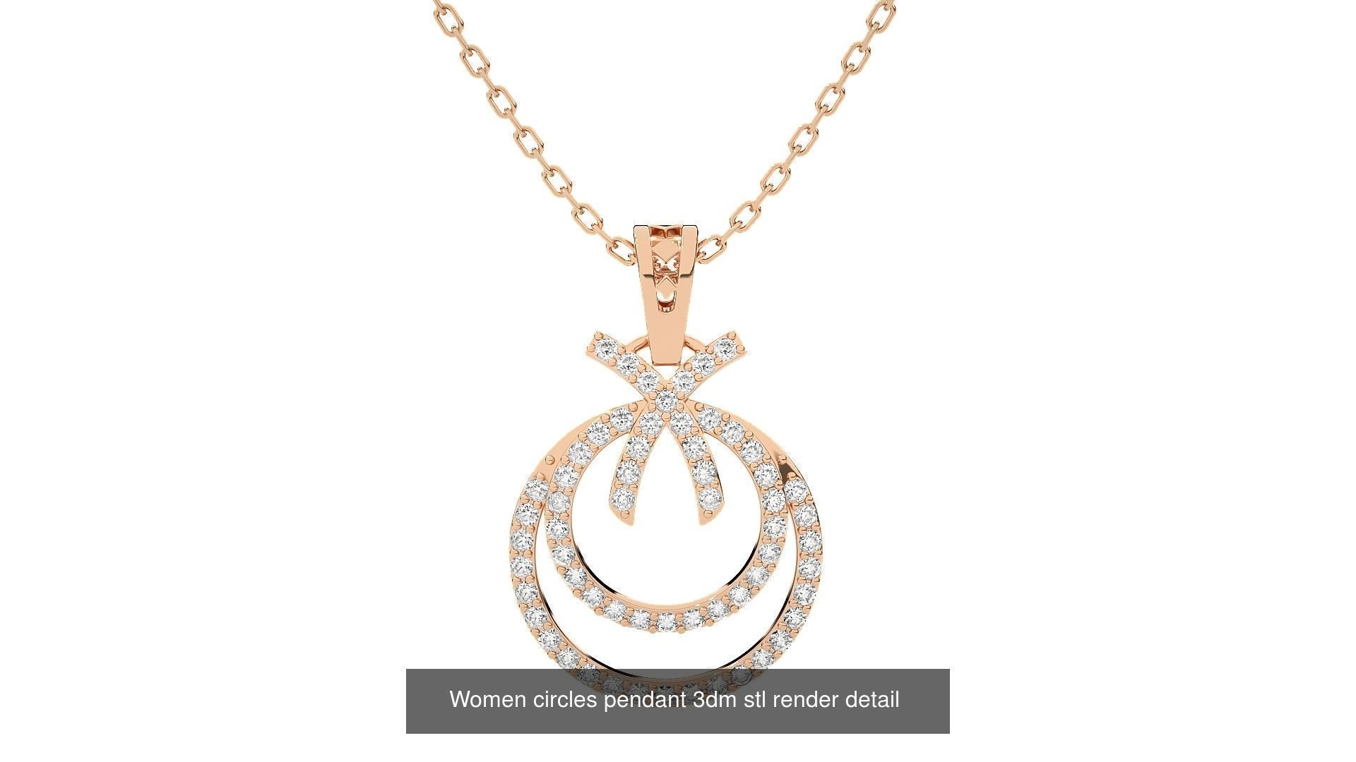 73 Women Italian Pendant 3dm stl renders Bulk Collection _71