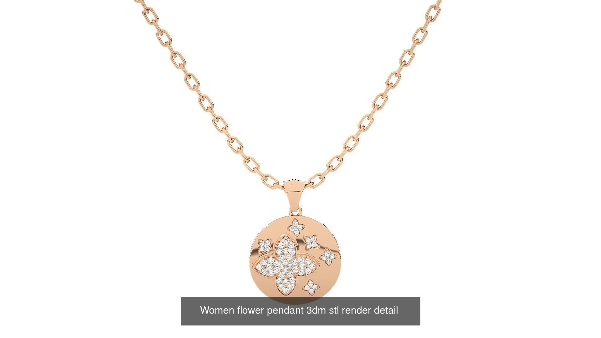 73 Women Italian Pendant 3dm stl renders Bulk Collection _42