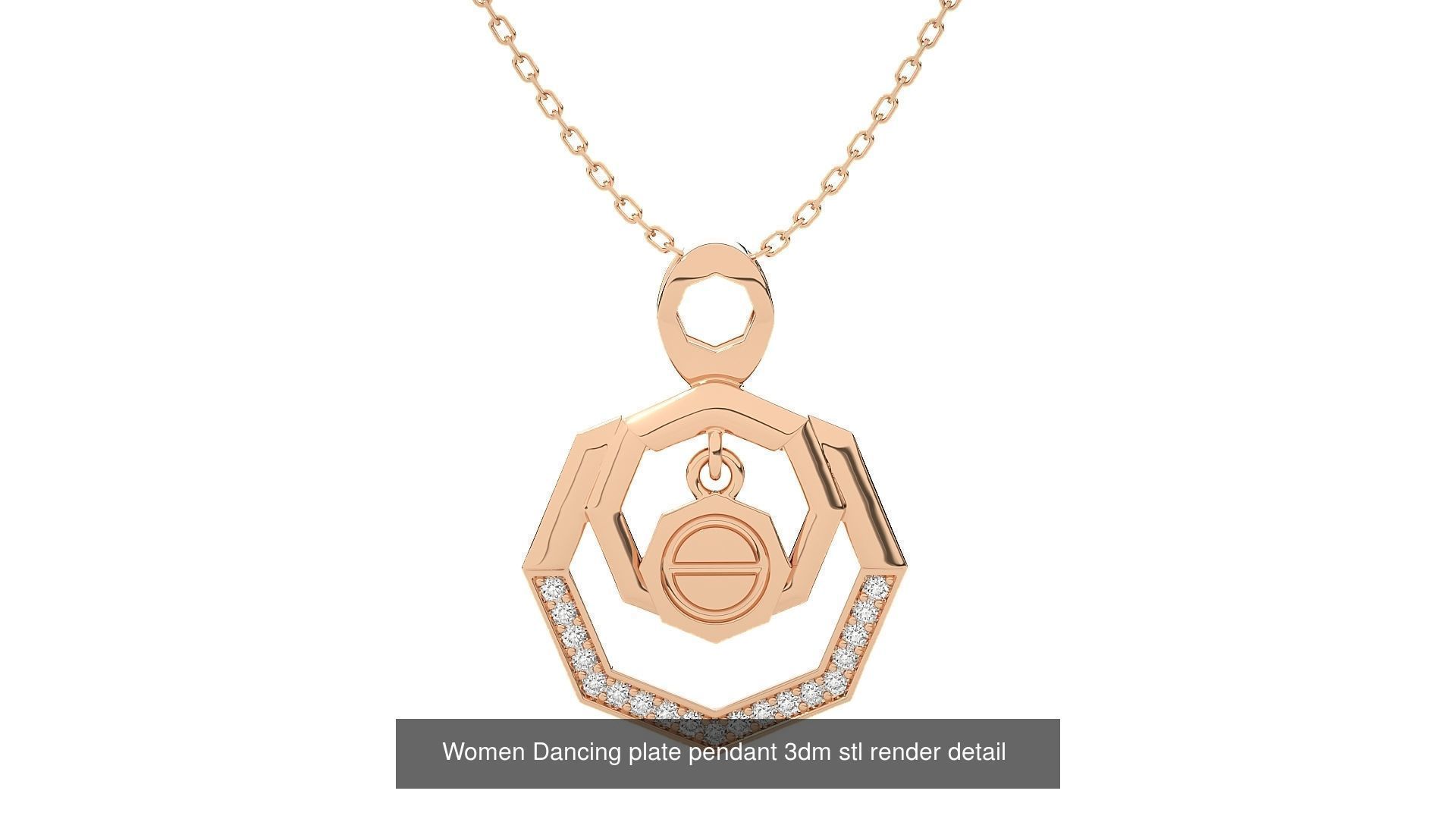 73 Women Italian Pendant 3dm stl renders Bulk Collection _59