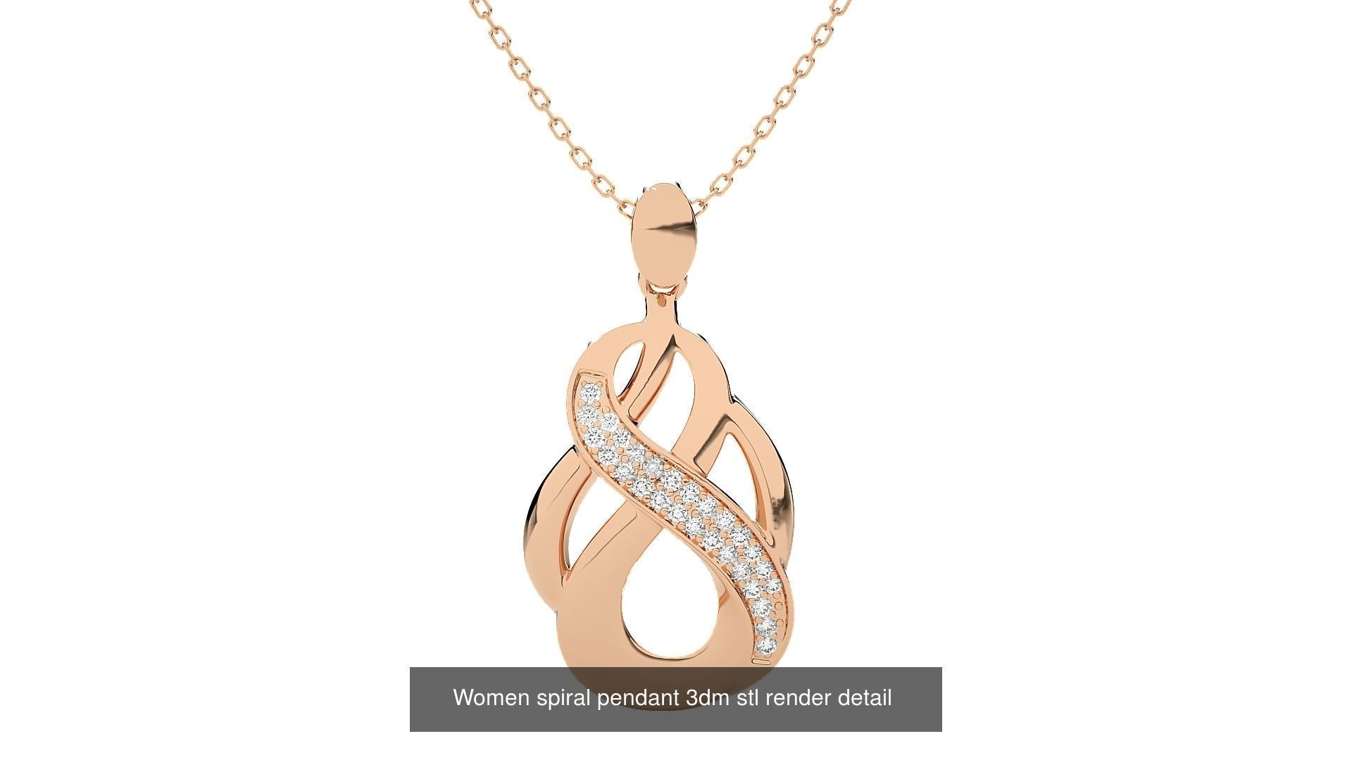 73 Women Italian Pendant 3dm stl renders Bulk Collection _57
