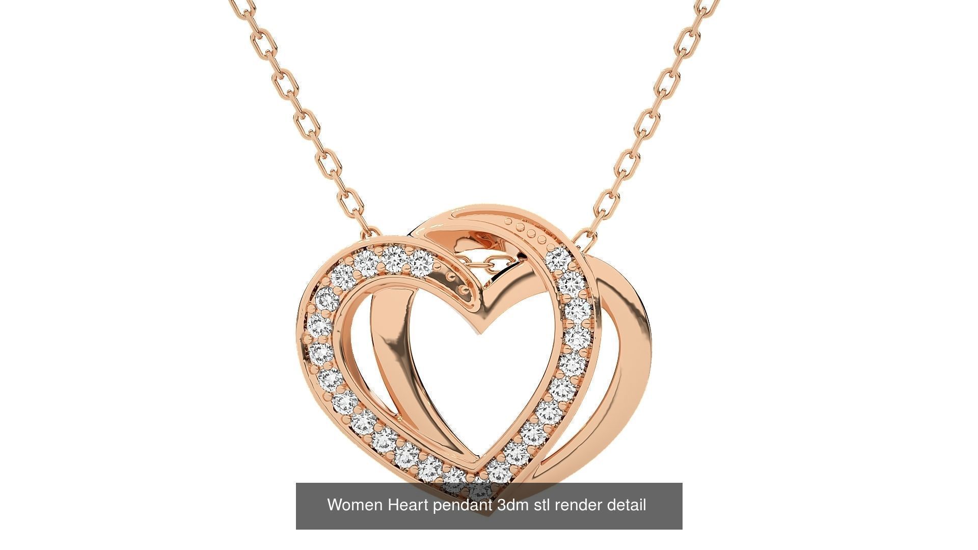 73 Women Italian Pendant 3dm stl renders Bulk Collection _79